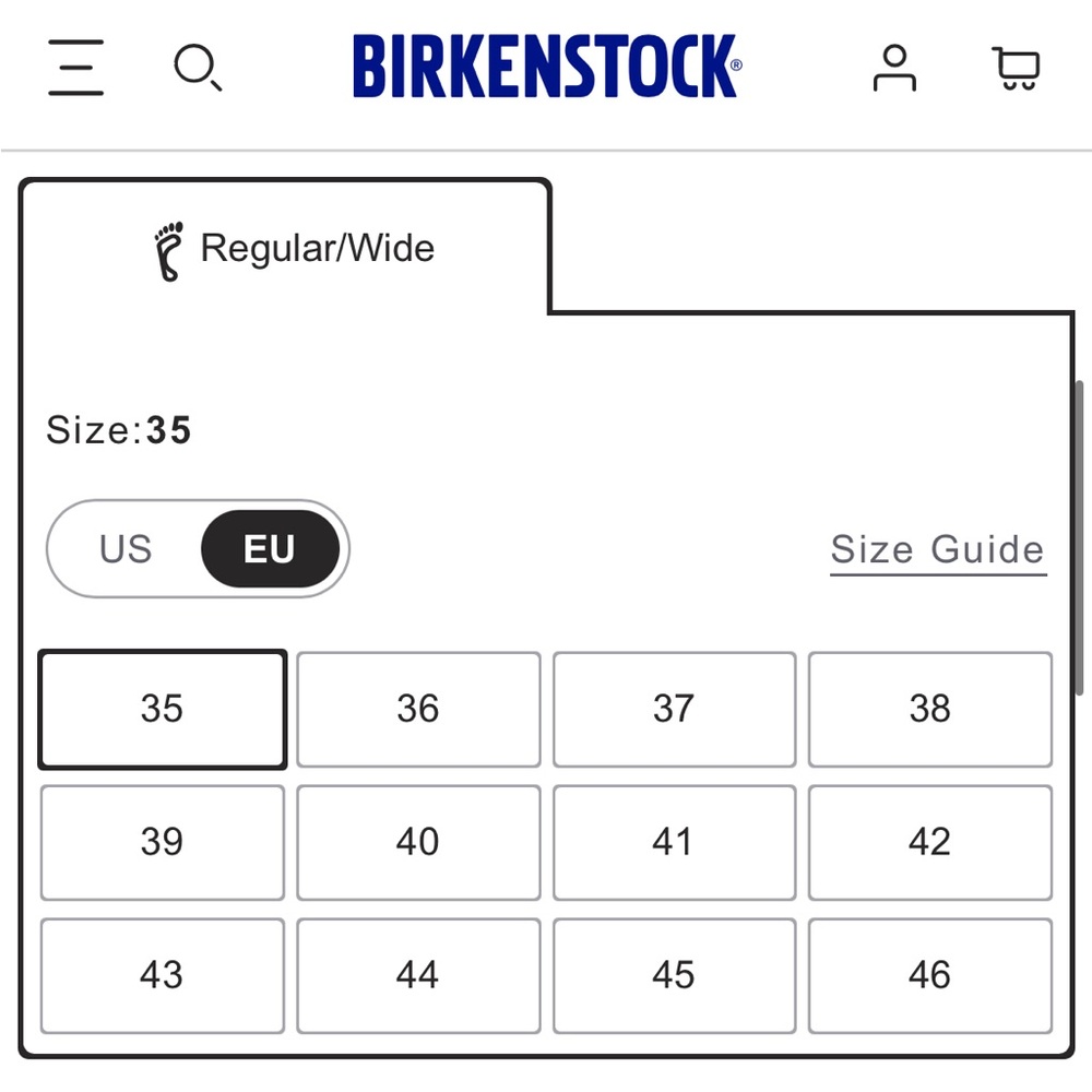 Women’s / Girls Gizeh Birkenstock (size 35) - Picture 6 of 7